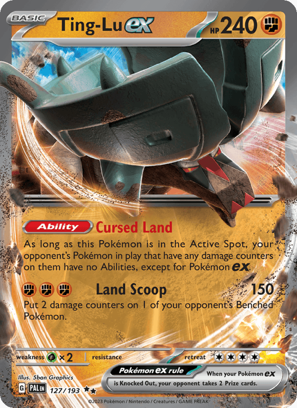 Ting-Lu ex 127/193 — Paldea Evolved
