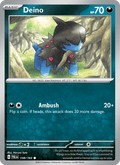 Deino 138/193 — Paldea Evolved