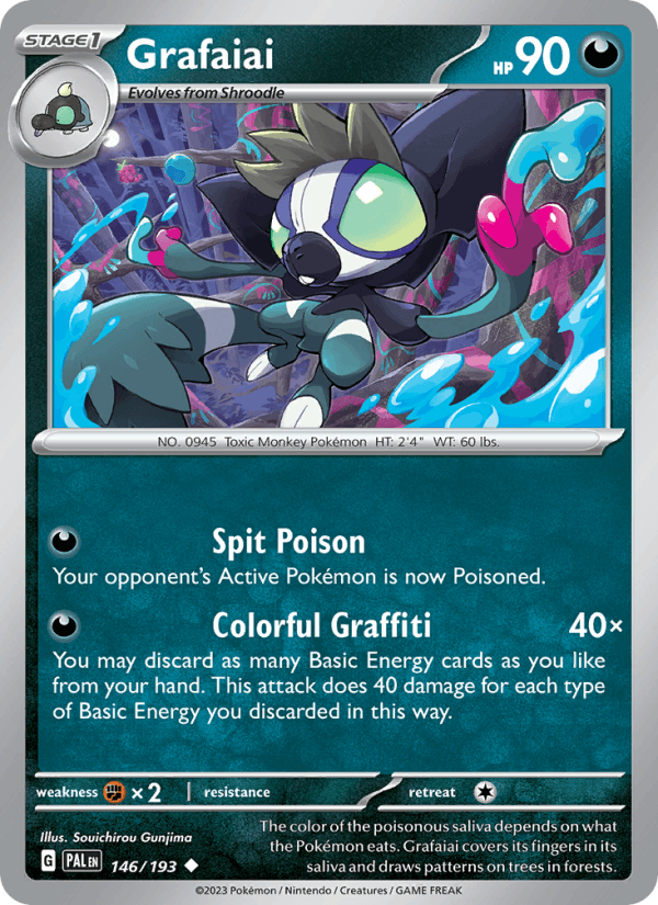 Grafaiai 146/193 — Paldea Evolved