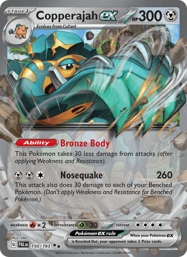 Copperajah ex 150/193 — Paldea Evolved
