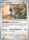 Slaking 162/193 — Paldea Evolved