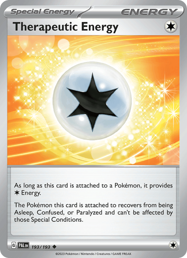 Therapeutic Energy 193/193 — Paldea Evolved