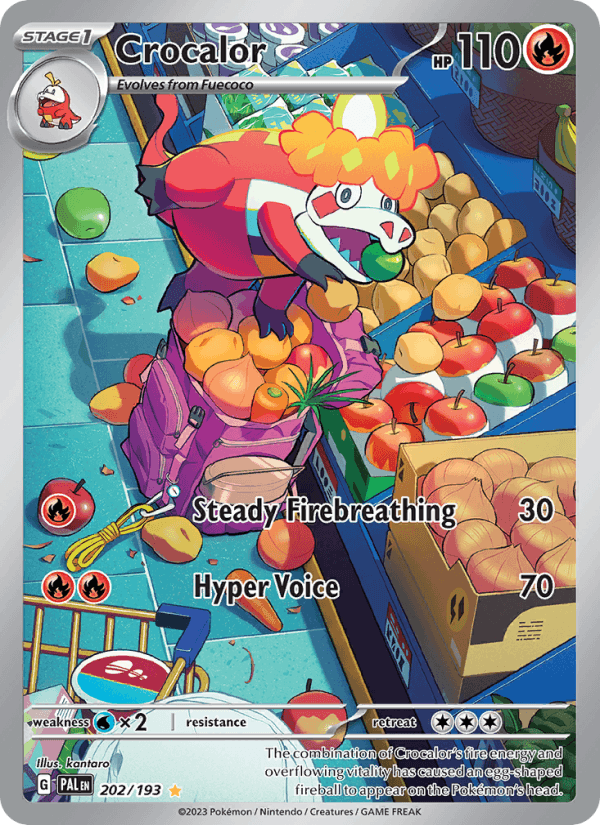 Crocalor 202/193 — Paldea Evolved