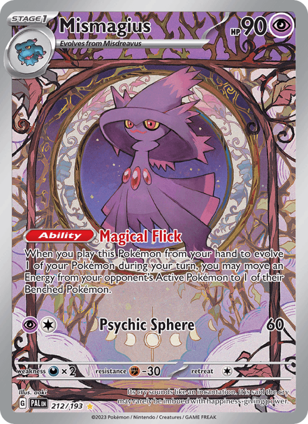 Mismagius 212/193 — Paldea Evolved
