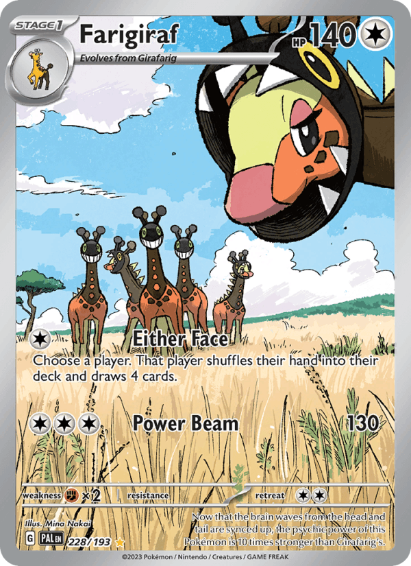 Farigiraf 228/193 — Paldea Evolved
