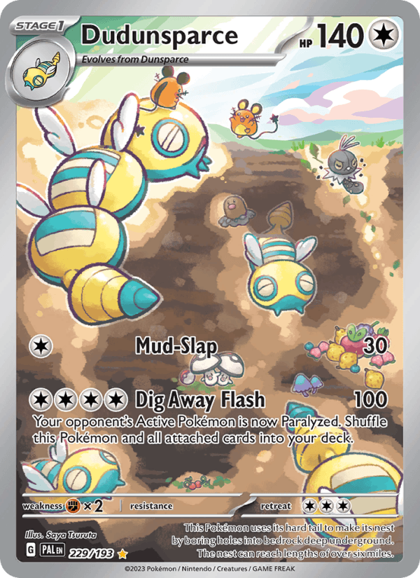 Dudunsparce 229/193 — Paldea Evolved