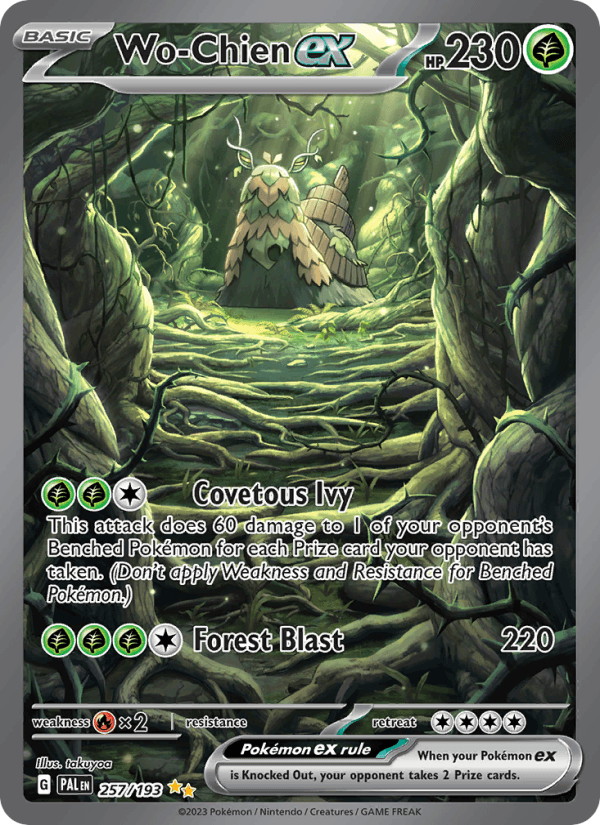 Wo-Chien ex 257/193 — Paldea Evolved