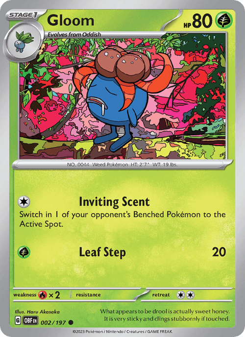 Gloom 002/197 — Obsidian Flames