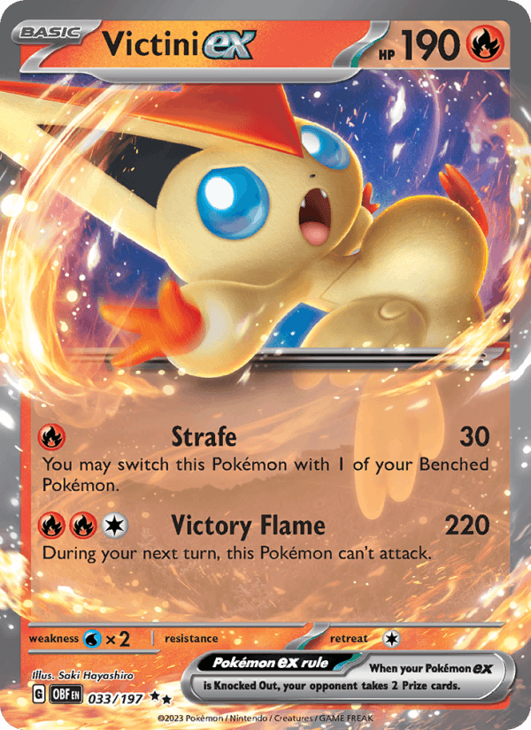 Victini ex 033/197 — Obsidian Flames