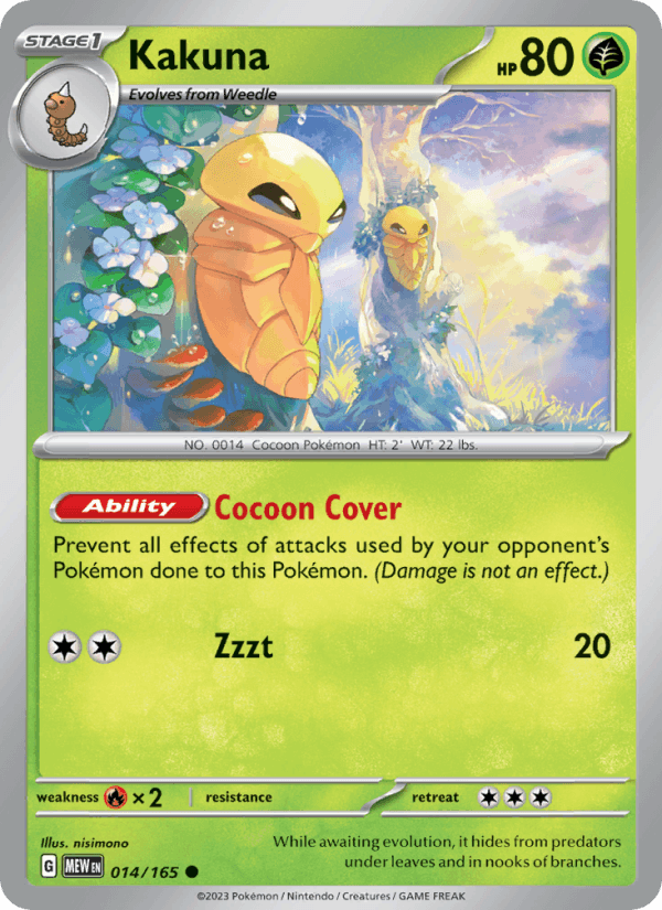 Kakuna 014/165 — 151