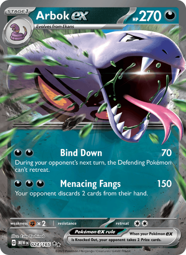 Arbok ex 024/165 — 151