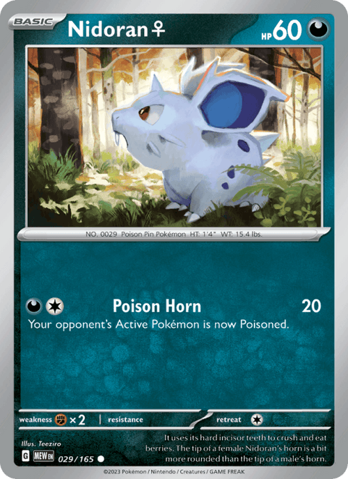 Nidoran♀ 029/165 — 151