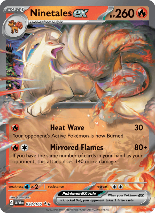 Ninetales ex 038/165 — 151