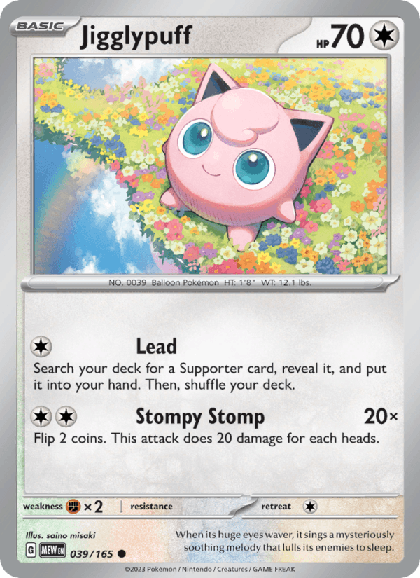 Jigglypuff 039/165 — 151
