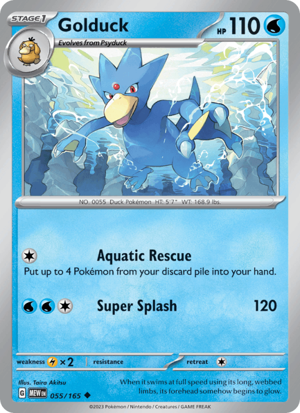 Golduck 055/165 — 151