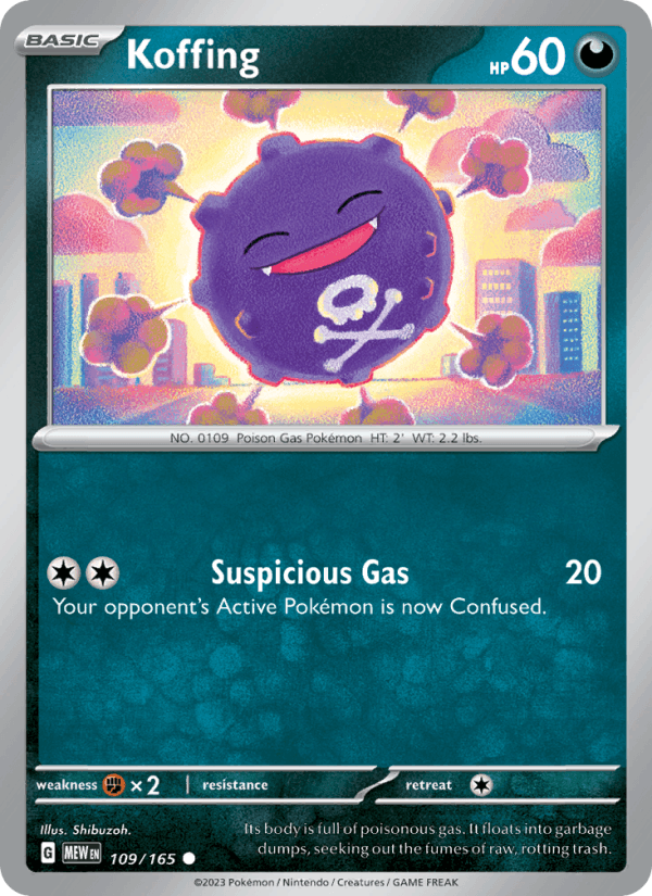 Koffing 109/165 — 151