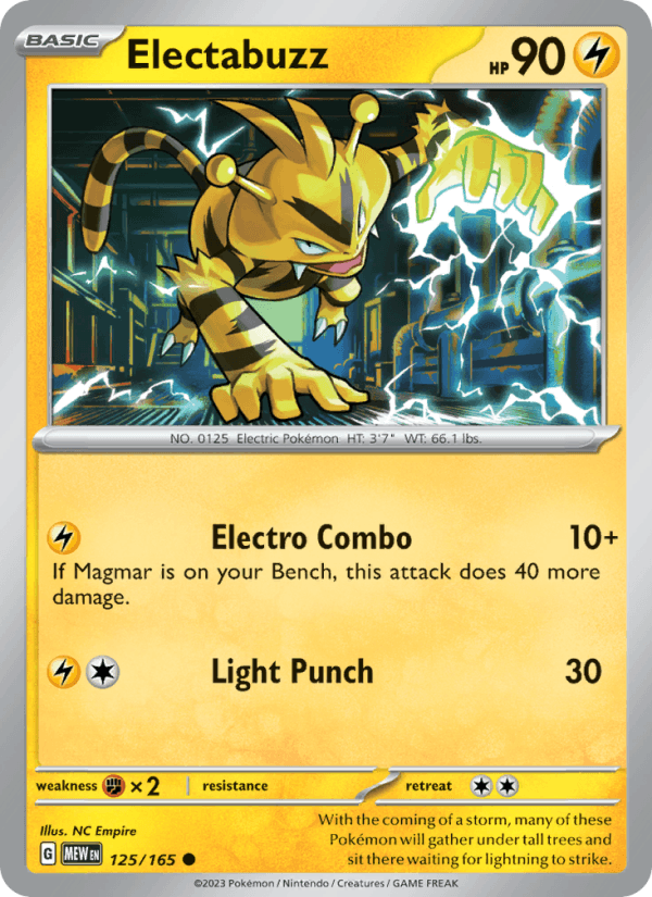Electabuzz 125/165 — 151