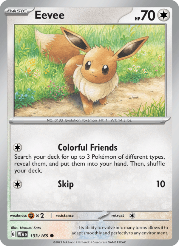 Eevee 133/165 — 151