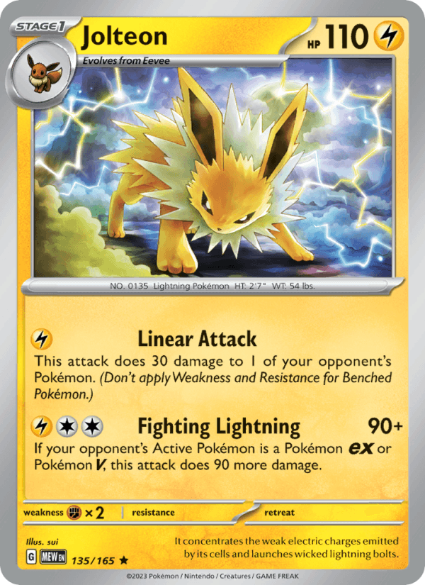 Jolteon 135/165 — 151