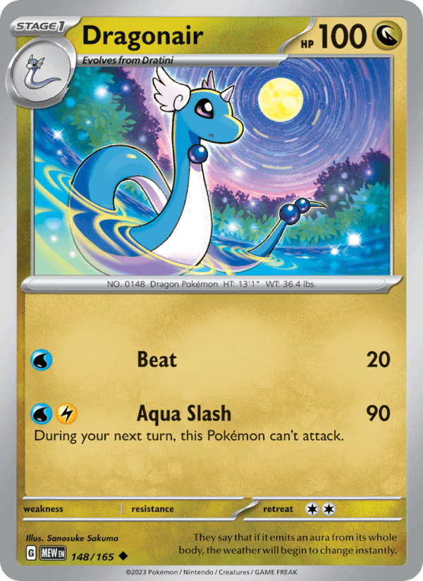 Dragonair 148/165 — 151