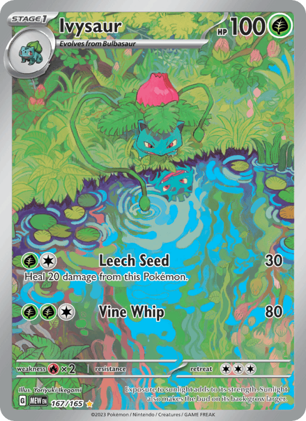 Ivysaur 167/165 — 151