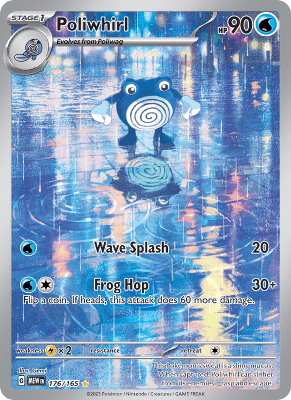 Poliwhirl 176/165 — 151