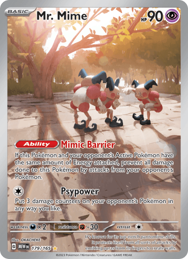 Mr. Mime 179/165 — 151