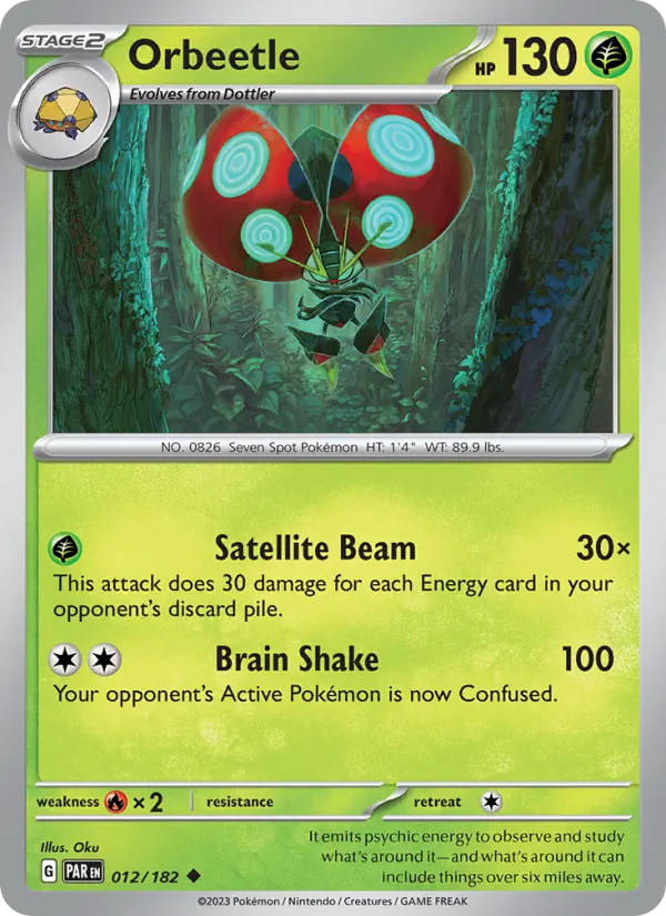 Orbeetle 012/182 — Paradox Rift