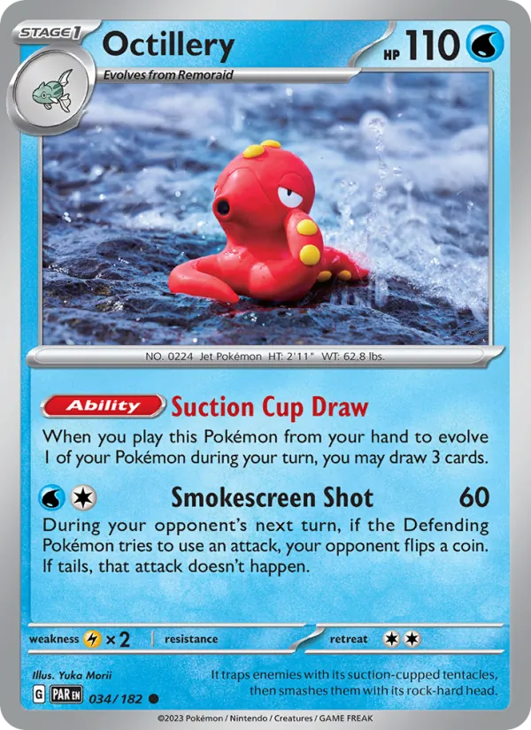 Octillery 034/182 — Paradox Rift