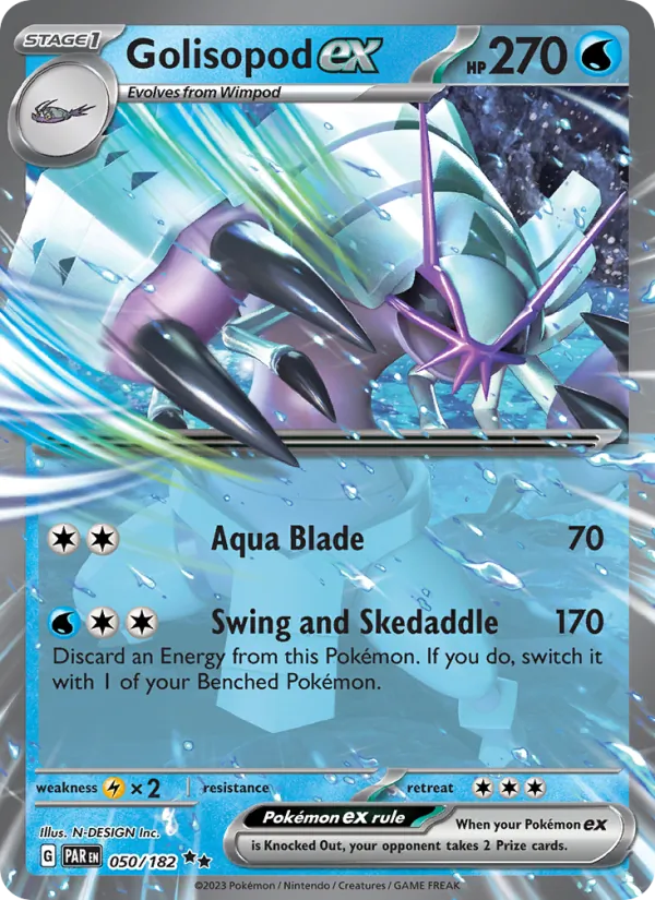 Golisopod ex 050/182 — Paradox Rift