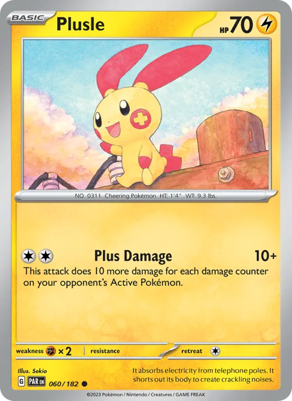 Plusle 060/182 — Paradox Rift
