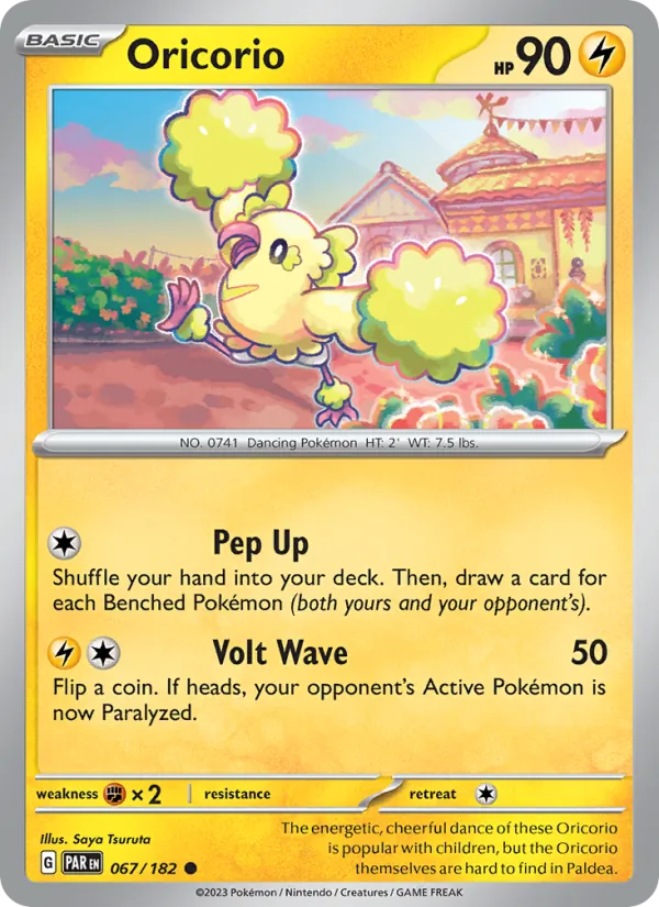 Oricorio 067/182 — Paradox Rift