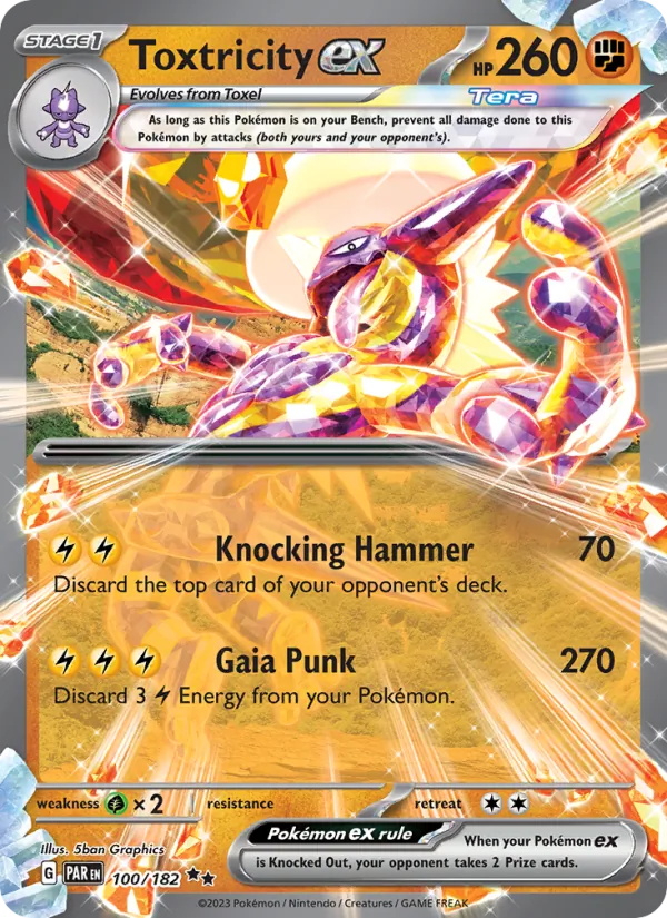 Toxtricity ex 100/182 — Paradox Rift