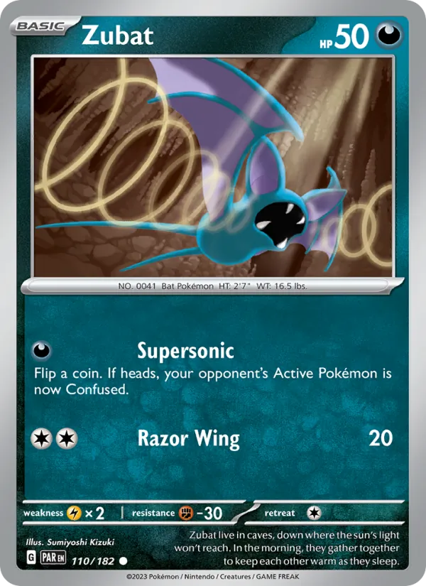 Zubat 110/182 — Paradox Rift