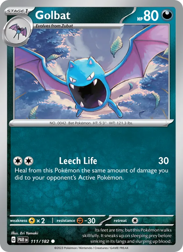 Golbat 111/182 — Paradox Rift