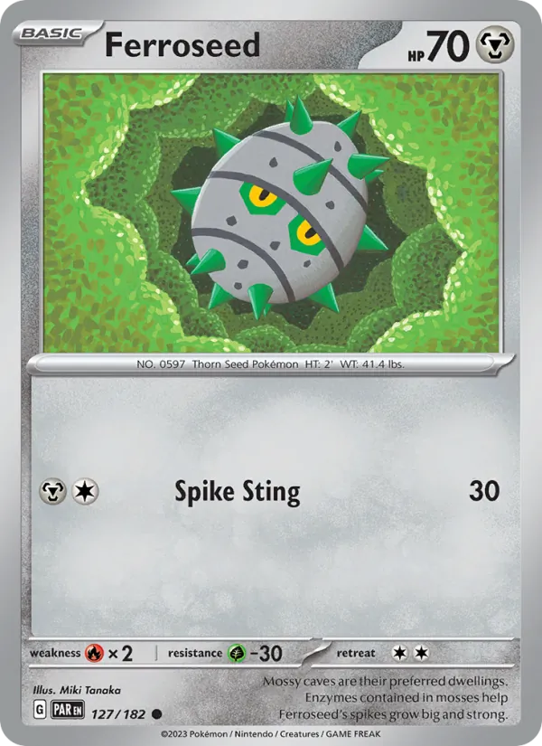 Ferroseed 127/182 — Paradox Rift