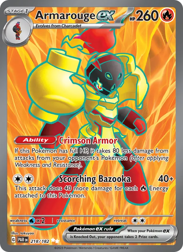 Armarouge ex 218/182 — Paradox Rift