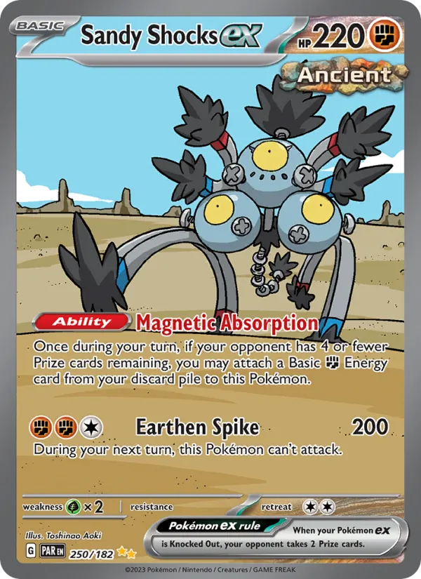 Sandy Shocks ex 250/182 — Paradox Rift