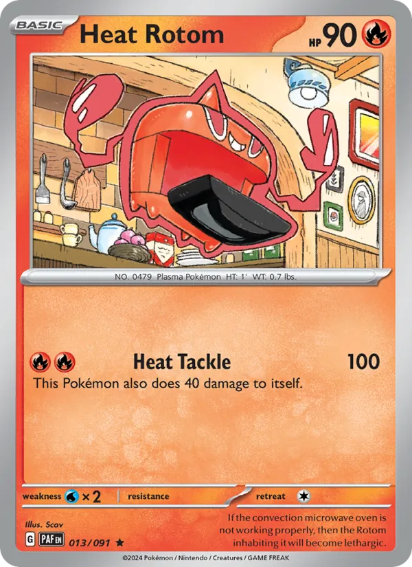 Heat Rotom 013/91 — Paldean Fates