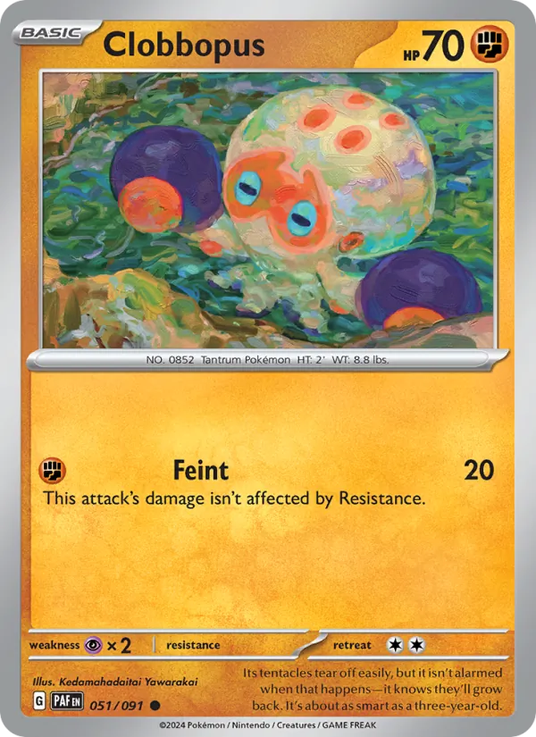 Clobbopus 051/91 — Paldean Fates