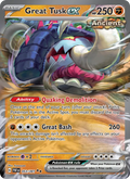 Great Tusk ex 053/91 — Paldean Fates
