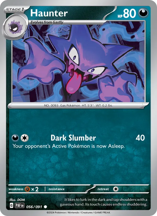 Haunter 056/91 — Paldean Fates