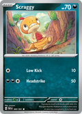 Scraggy 060/91 — Paldean Fates