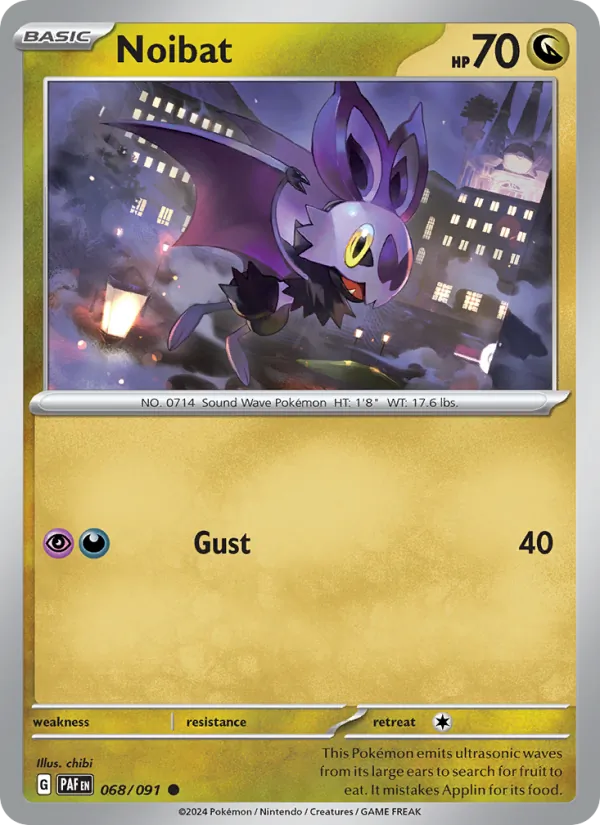 Noibat 068/91 — Paldean Fates