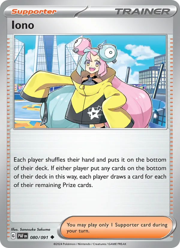 Iono 080/91 — Paldean Fates