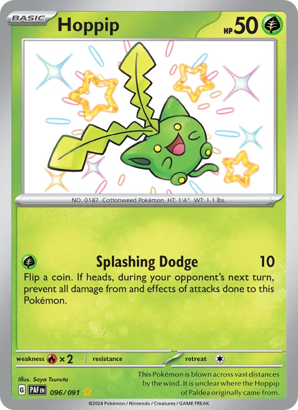 Hoppip 096/91 — Paldean Fates