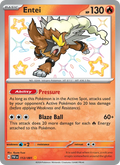 Entei 112/91 — Paldean Fates