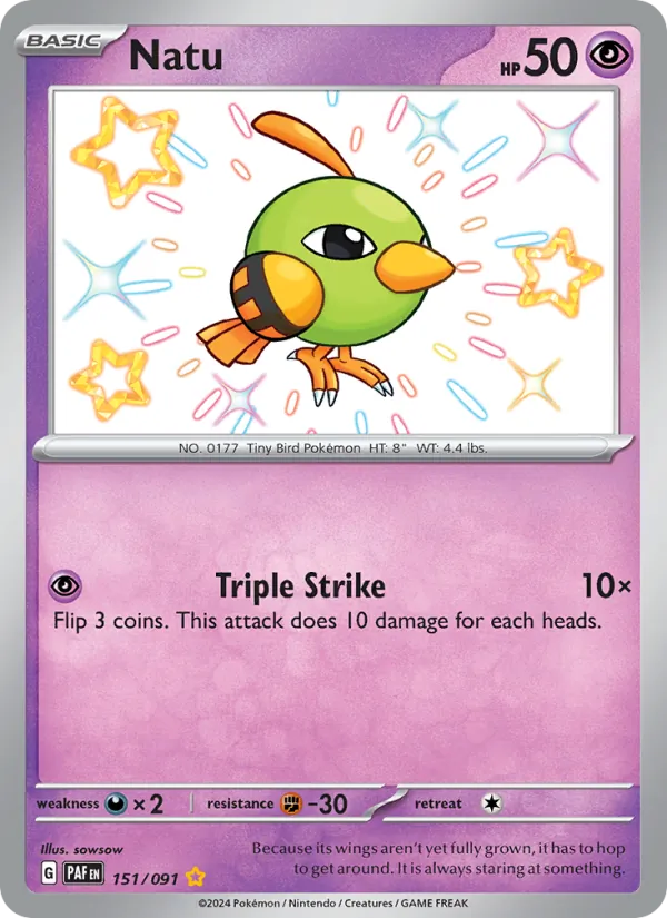 Natu 151/91 — Paldean Fates