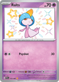 Ralts 153/91 — Paldean Fates