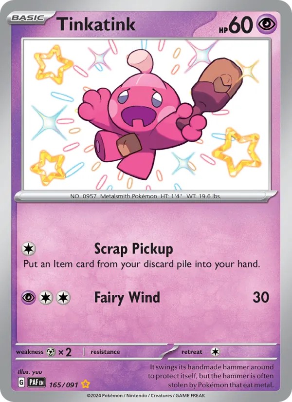 Tinkatink 165/91 — Paldean Fates